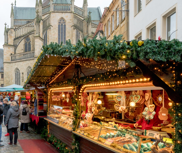 Münster, Osnabrück en Bielefeld, 3-daags kerstwinkelweekend